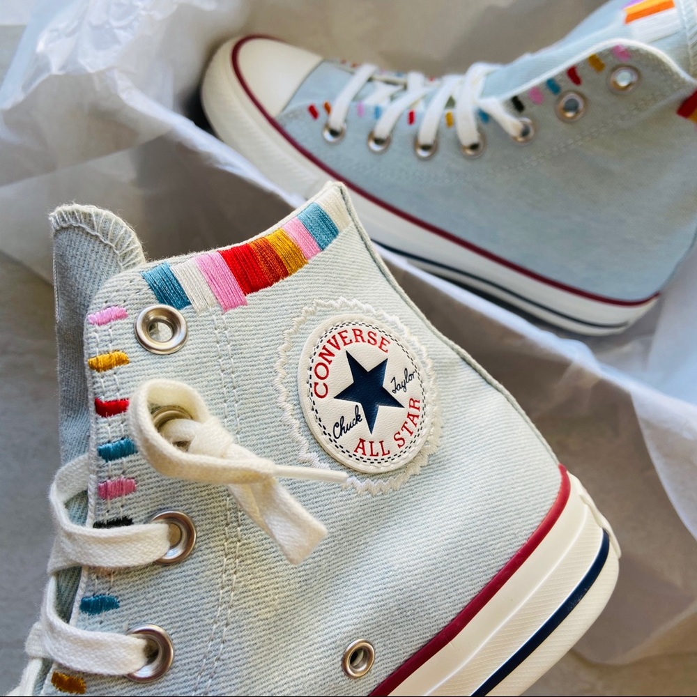 NWT converse ctas boho high tops - Picture 2 of 8